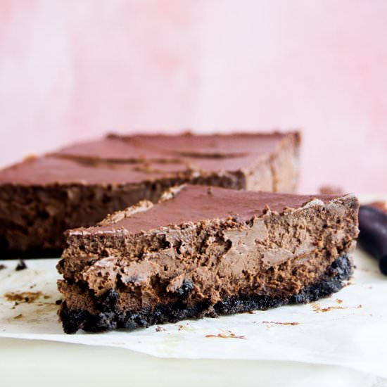 Small Batch Chocolate Cheesecake