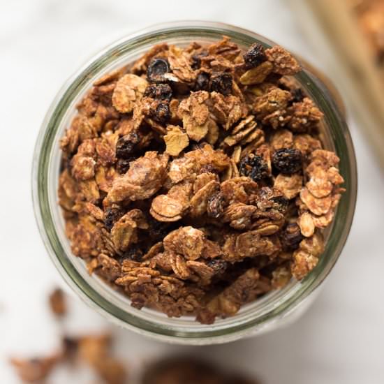 Vegan Tahini Granola