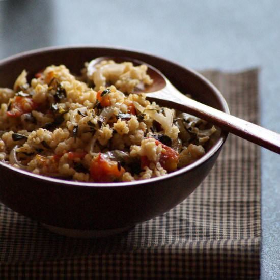 Millet Methi Pulao