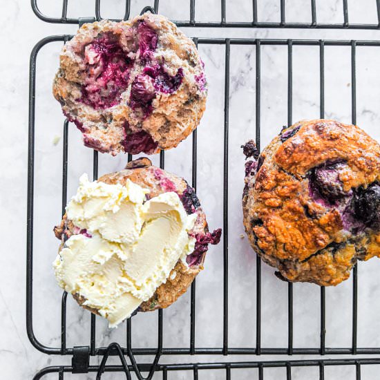 Blueberry Cinnamon Scones