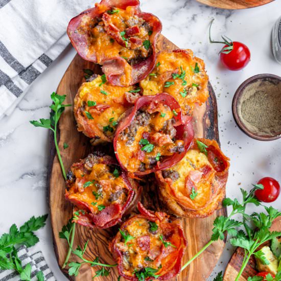 Meat Lovers Egg Muffins