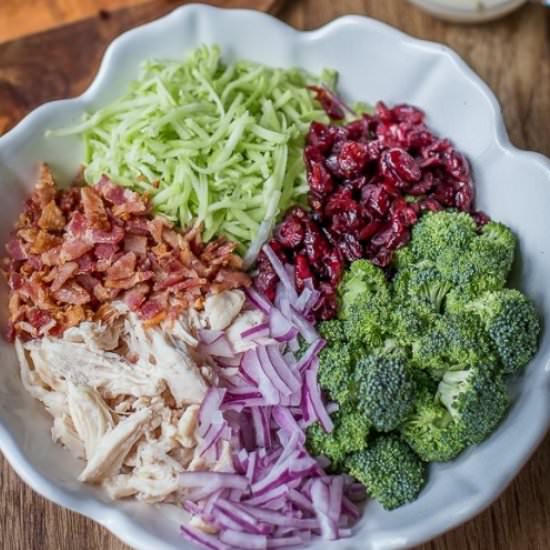 Broccoli Salad with Chicken