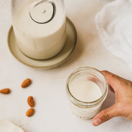 Homemade Almond Milk