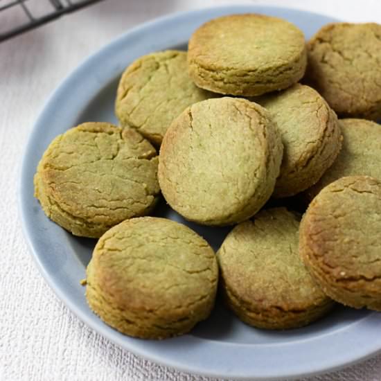 Vegan Matcha Cookies