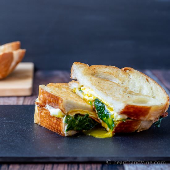 Breakfast Grilled Cheese