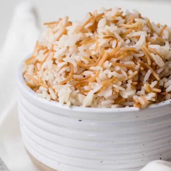 Lebanese rice pilaf with vermicelli