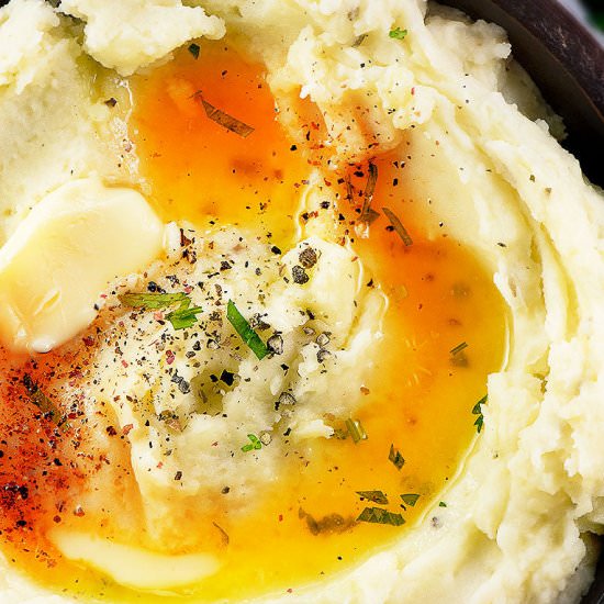 INSTANT POT MASHED POTATOES
