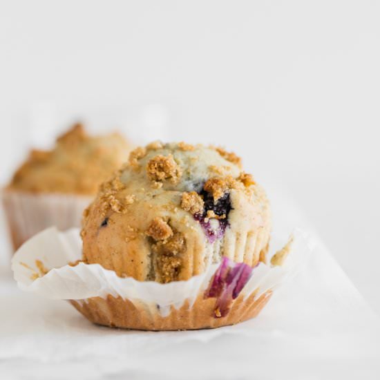 Blueberry Streusel Muffins