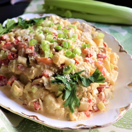 Vegan Miso Potato Salad