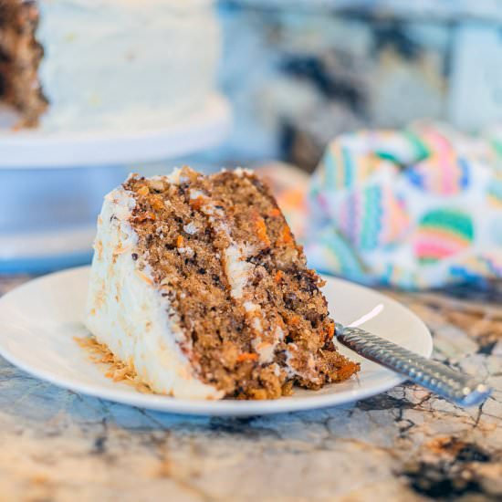 Carrot Cake with Pineapple