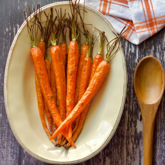 Roasted Carrots with Dill