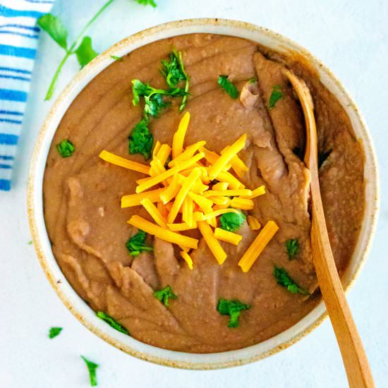 Instant Pot Refried Beans