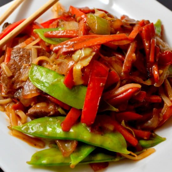 Beef Lo Mein