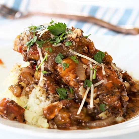 Slow Cooker Balsamic Chicken