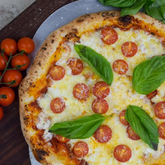 Homemade Margherita Pizza