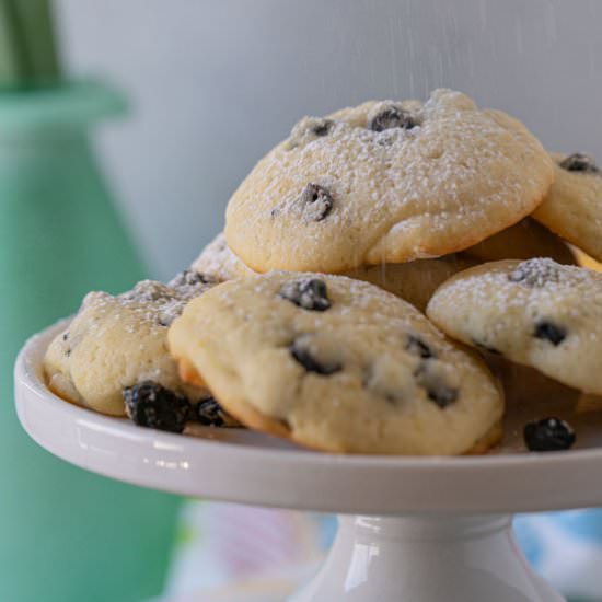 Blueberry Lemon Mascarpone Cookies
