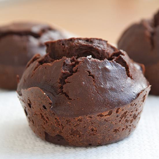 Chickpea Flour Chocolate Muffins