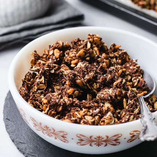Date-Sweetened Chocolate Granola