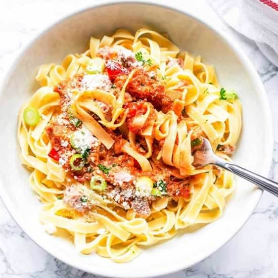 Tuna pasta
