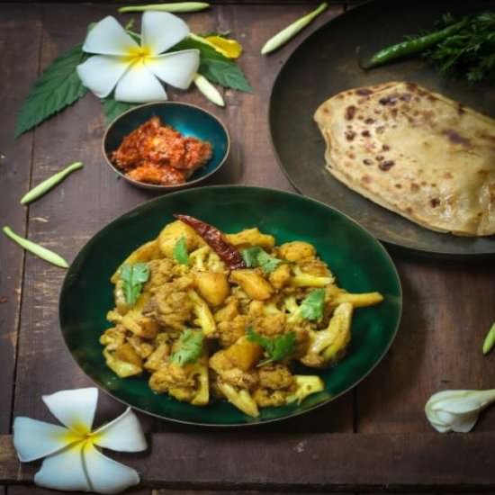 cauliflower and potatoes