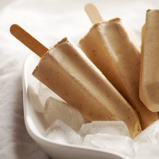 Peanut Butter Banana Yogurt Pops