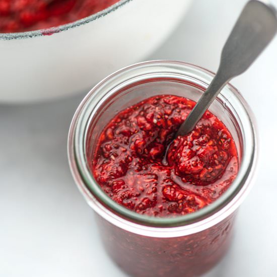 2 Ingredient Chia Jam