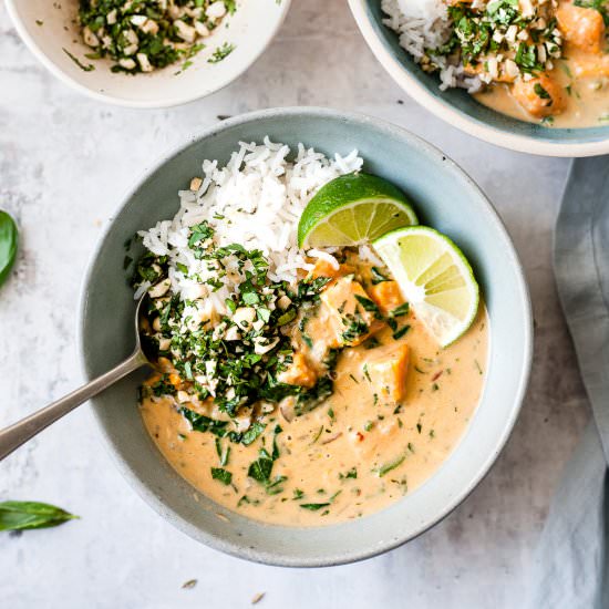 Sweet potato curry