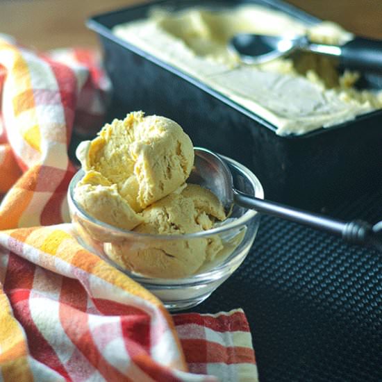No Churn Sweet Potato Ice Cream