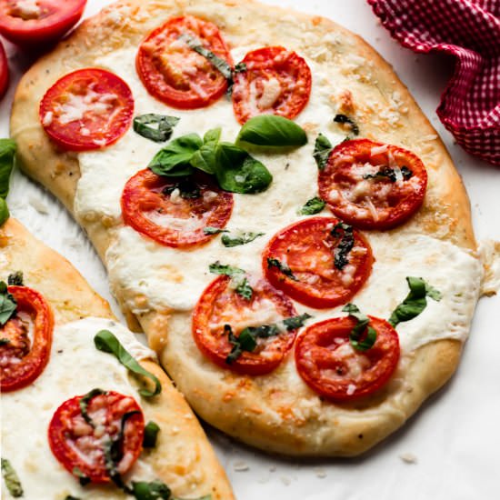 Homemade Flatbread Pizza Recipe