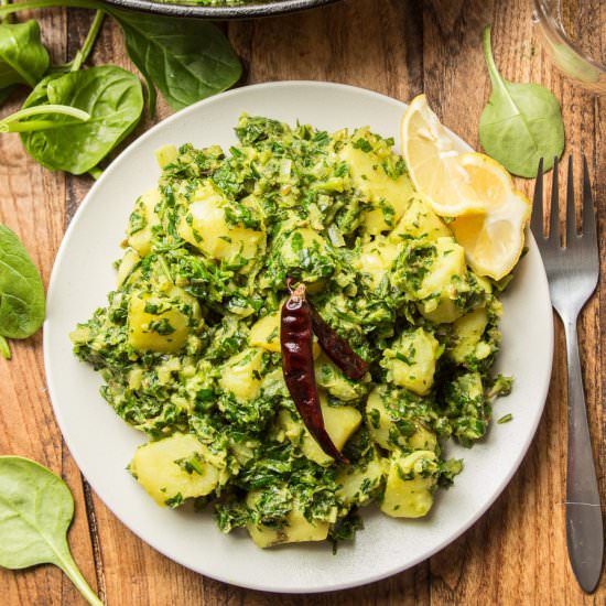 Aloo Palak