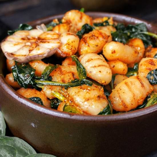 Sweet Potato Grilled Gnocchi