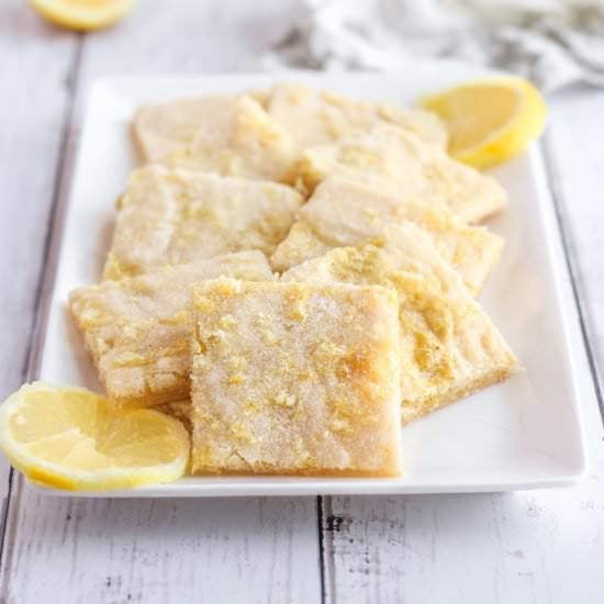 Soft Lemon Sugar Cookies
