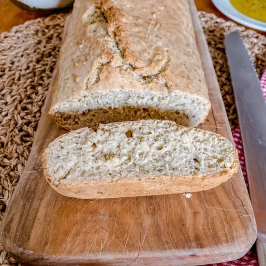 No-Knead No-Yeast Homemade Bread