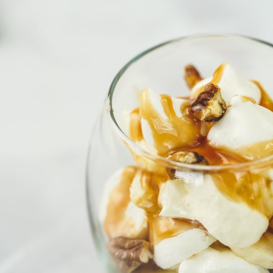 Salted Caramel & Pecan Eton Mess