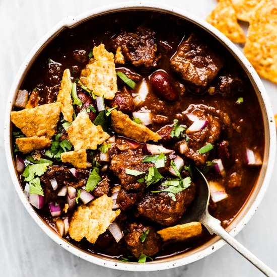 BEST Steak Chili Recipe