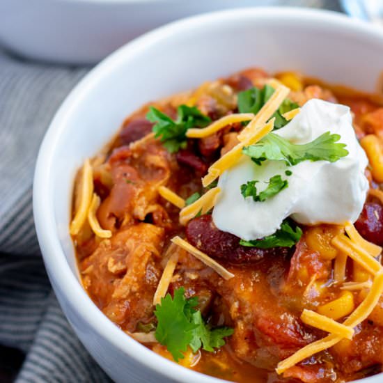 Instant Pot Chicken Chili