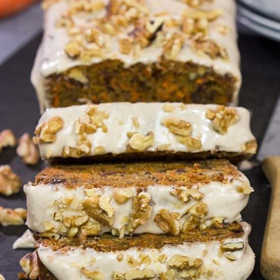 Iced Carrot Cake