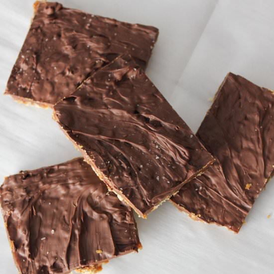 Easy Caramel Toffee