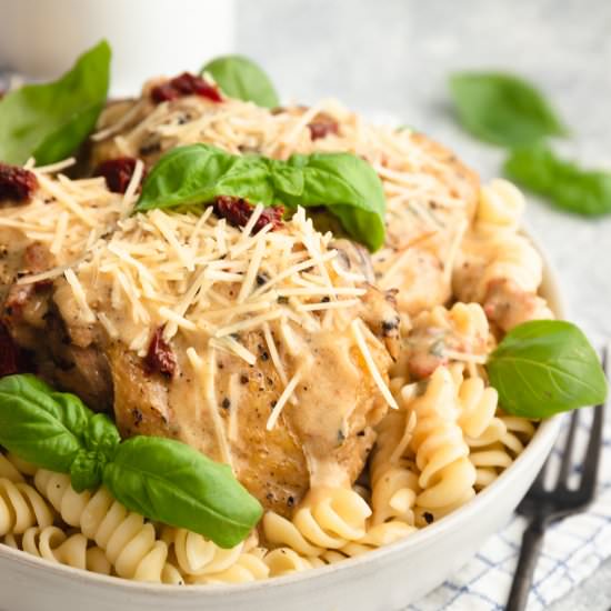 Italian Instant Pot Chicken Thighs