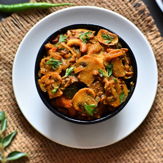 Mushroom Masala