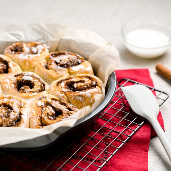 Gluten free cinnamon rolls