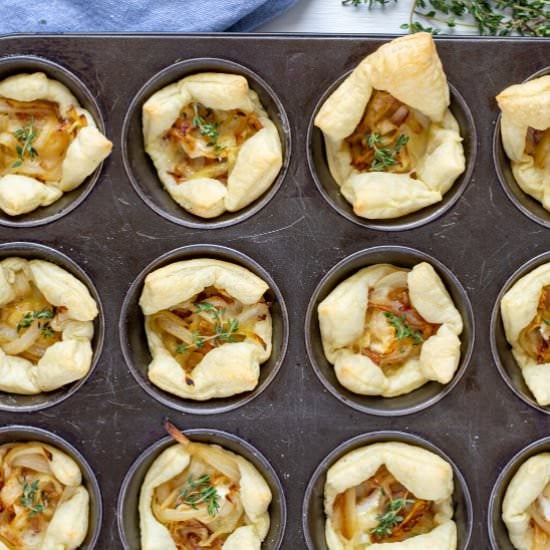 Onion and Brie Bites