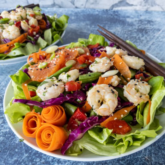 CITRUS & SESAME SHRIMP SALAD