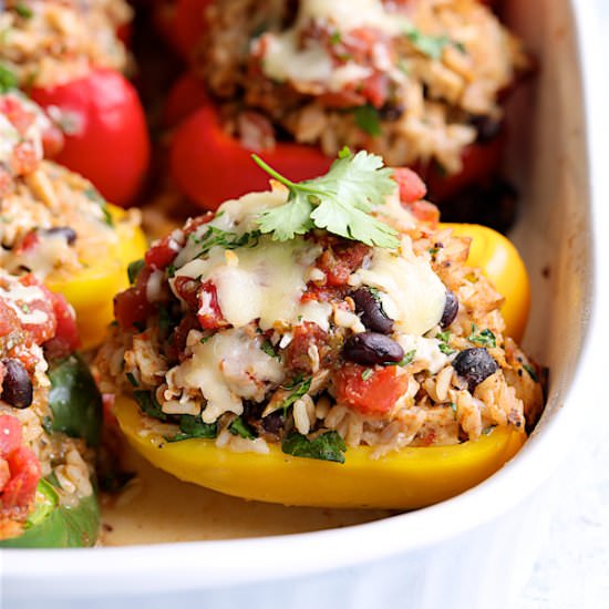 Southwestern Chicken Peppers