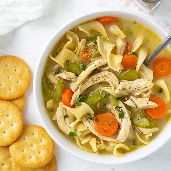 easy chicken noodle soup
