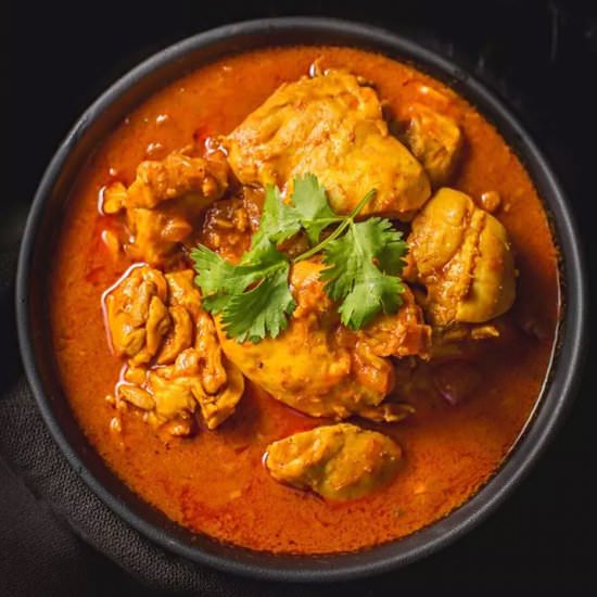 Pressure Cooker Goan Chicken Vindal