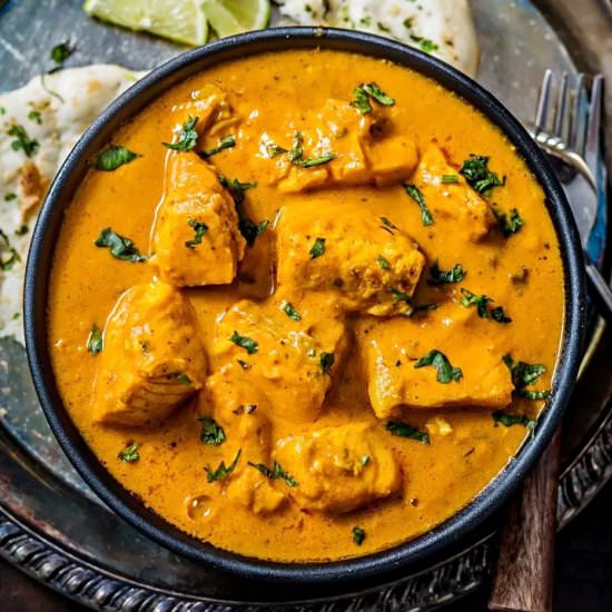 Instant Pot Salmon Tikka Masala