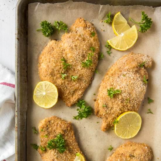 Baked Chicken Cutlets