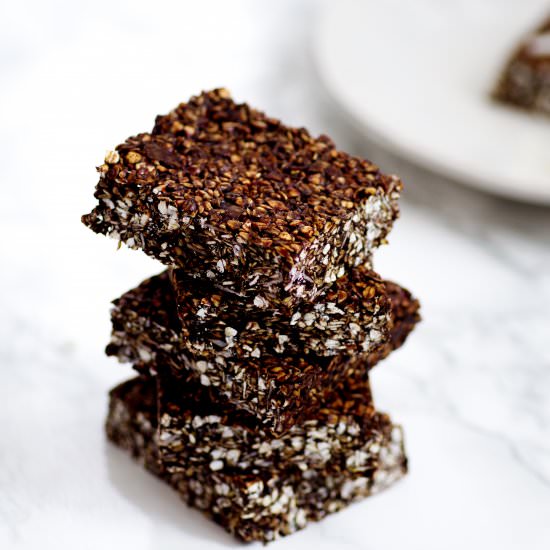 Chocolate Crunch Oat Bars