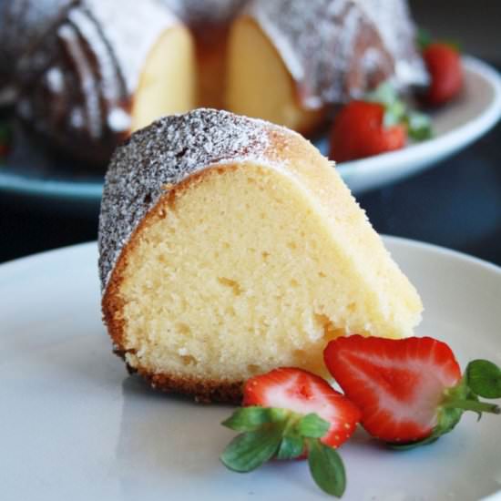 Condensed Milk Pound Cake